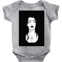 Minimal Death Baby Bodysuit | Artistshot