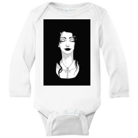 Minimal Death Long Sleeve Baby Bodysuit | Artistshot