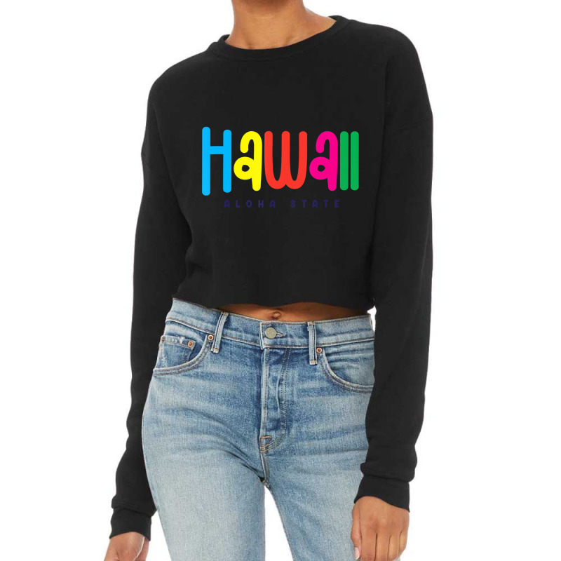 Hawaii Aloha Islands Colorful Beach Vacation Boys Cropped Sweater by tamicam | Artistshot