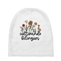 Cultivando Bilingues Dual Language Crew Bilingual Baby Beanies | Artistshot