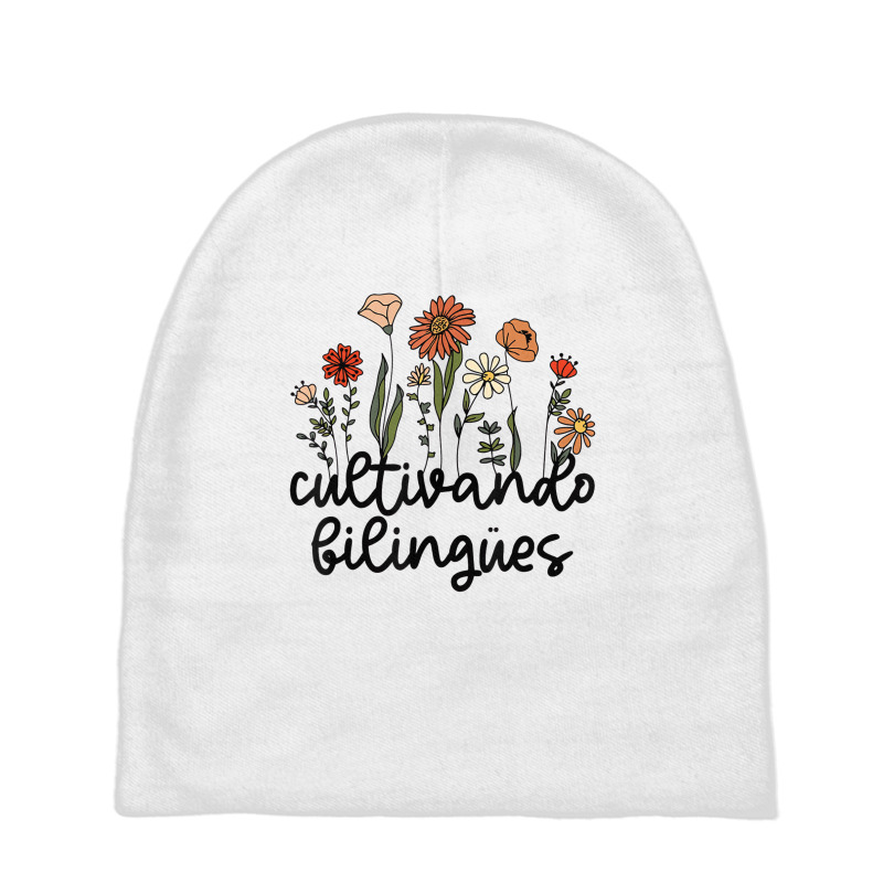 Cultivando Bilingues Dual Language Crew Bilingual Baby Beanies by muhnximis | Artistshot