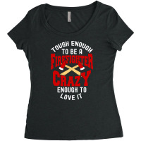 Fire Department Extinguisher Deployment Blaze (6) Women's Triblend Scoop T-shirt | Artistshot