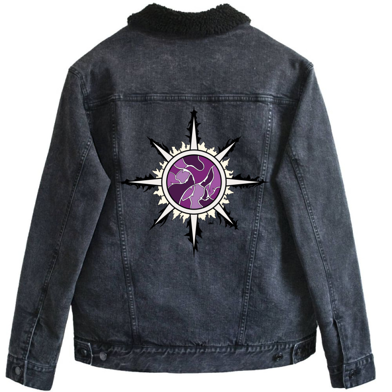 Orzhov Syndicate Mtg Guild Unisex Sherpa-Lined Denim Jacket by saylevongalx | Artistshot