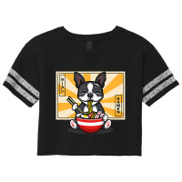 Boston Terrier T Shirt Scorecard Crop Tee | Artistshot