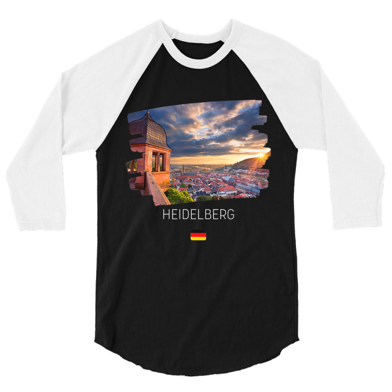 Heidelberg Germany T Shirt 3/4 Sleeve Shirt | Artistshot