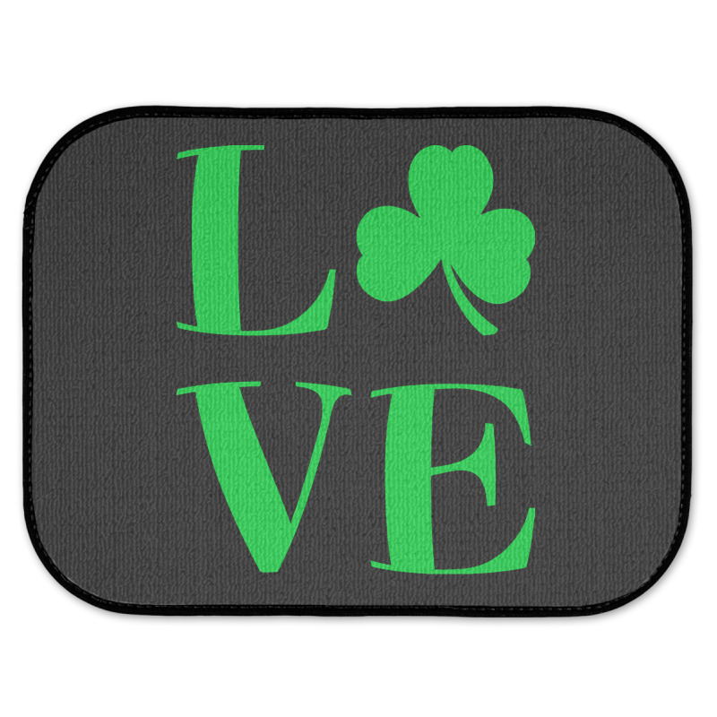 St Patricks Day T  Shirt St Patricks Day Love Irel Rear Car Mat | Artistshot