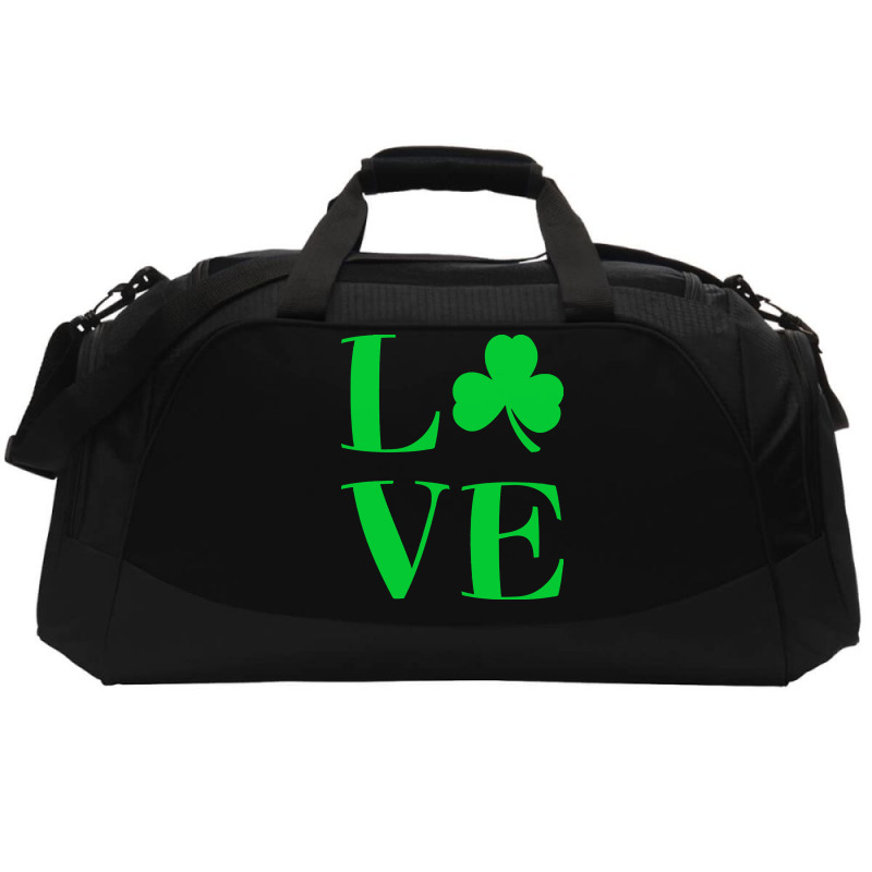 St Patricks Day T  Shirt St Patricks Day Love Irel Active Duffel | Artistshot