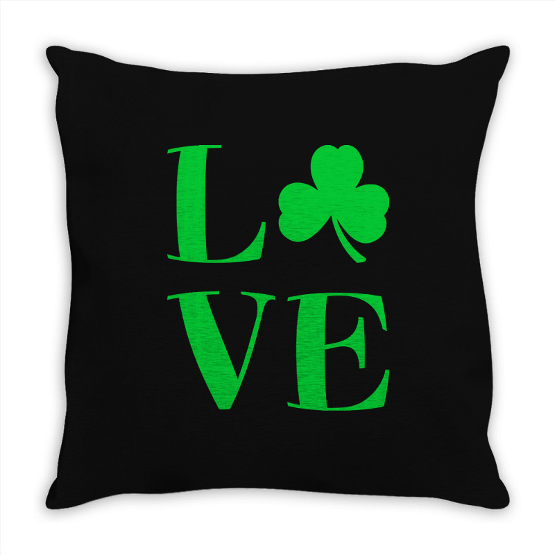 St Patricks Day T  Shirt St Patricks Day Love Irel Throw Pillow | Artistshot