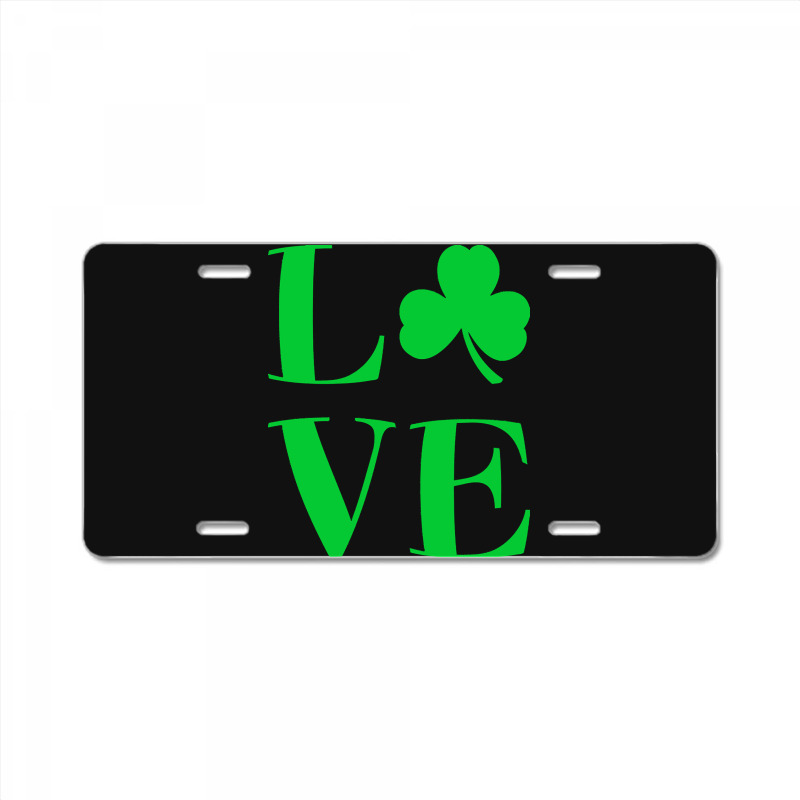 St Patricks Day T  Shirt St Patricks Day Love Irel License Plate | Artistshot