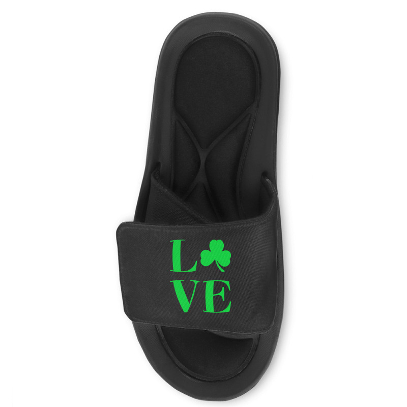 St Patricks Day T  Shirt St Patricks Day Love Irel Slide Sandal | Artistshot