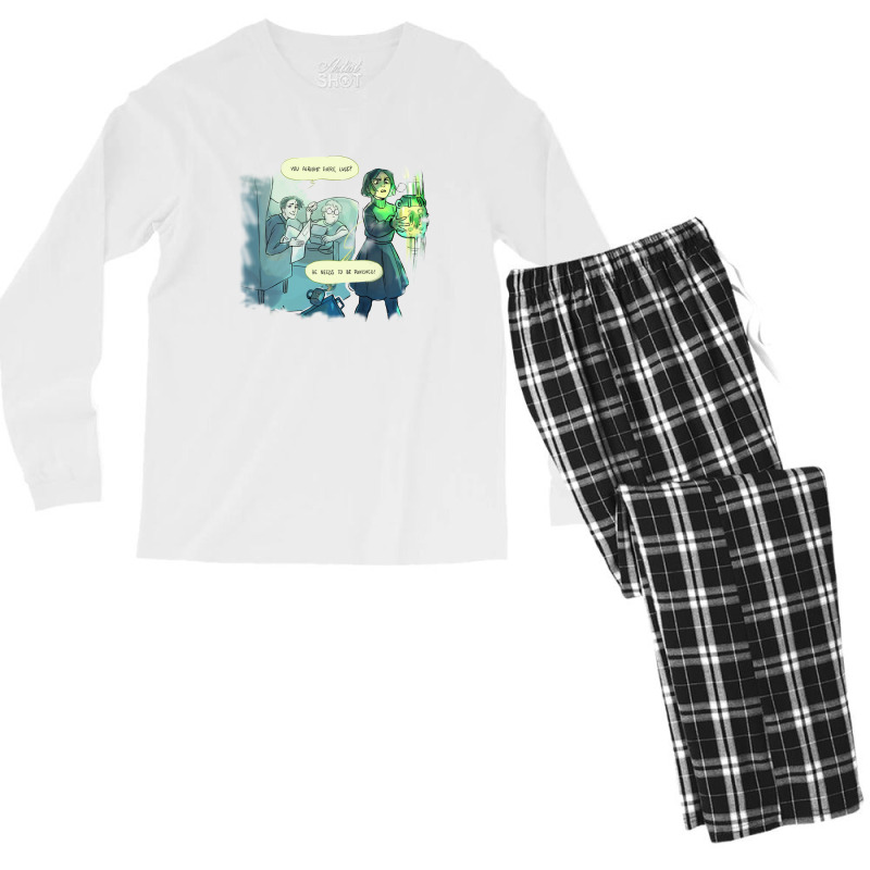 Need To Be Punished Men's Long Sleeve Pajama Set by adrianwarren | Artistshot