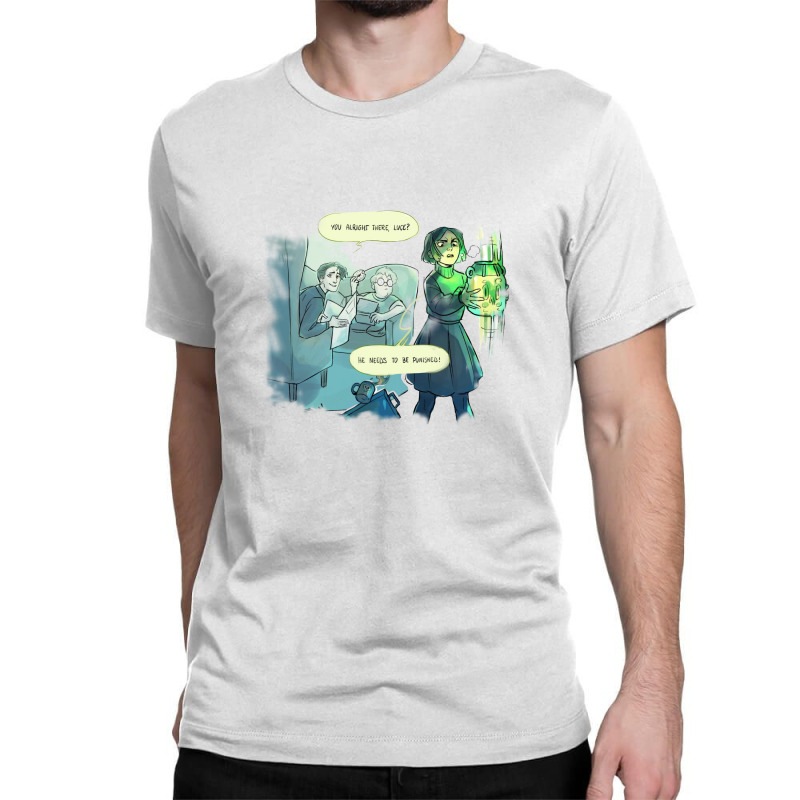 Need To Be Punished Classic T-shirt by adrianwarren | Artistshot