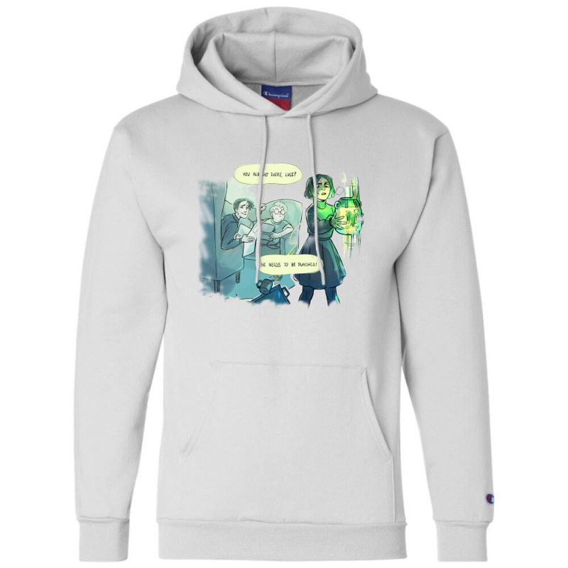 Need To Be Punished Champion Hoodie by adrianwarren | Artistshot