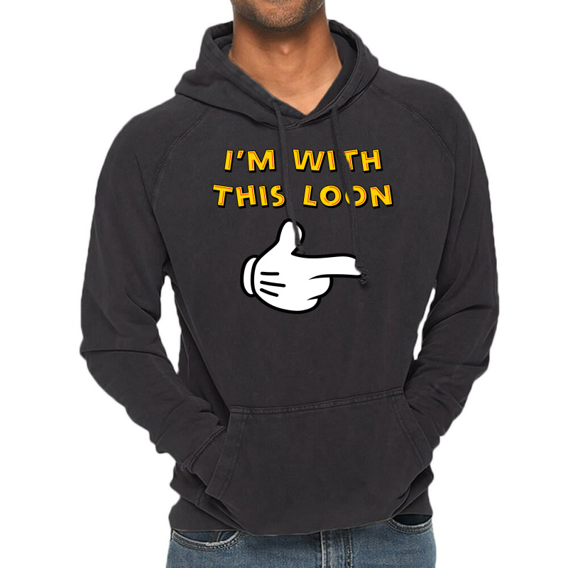 I'm With This Loon 23 Vintage Hoodie | Artistshot