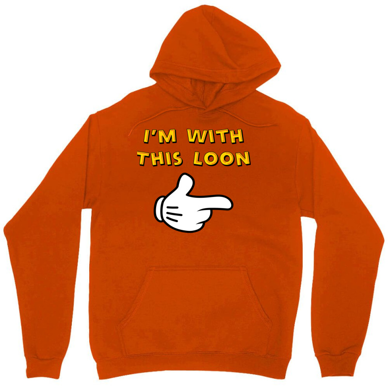 I M With This Loon Baseball ¾ Sleeve  17 Unisex Hoodie | Artistshot