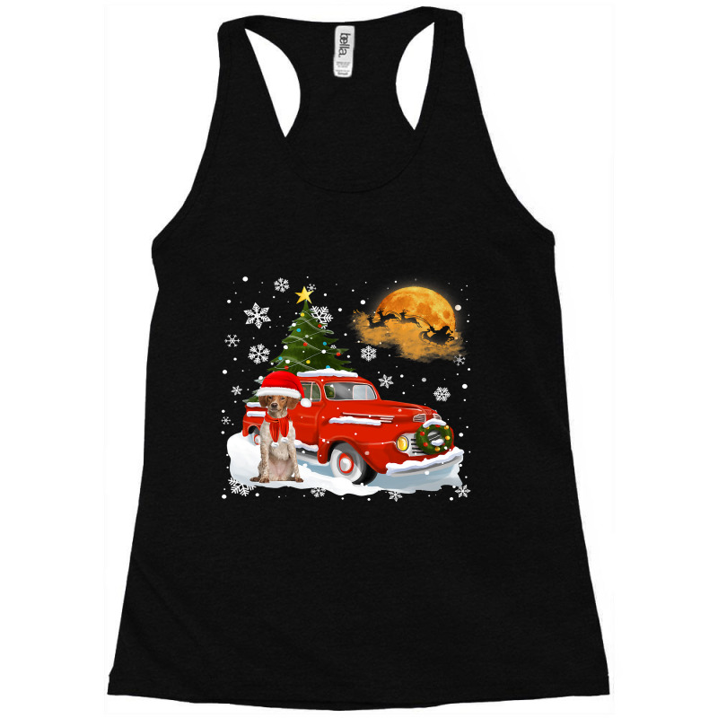 Brittany Vintage Wagon Red Truck Christmas Tree Pa Racerback Tank by AURRADILLARD | Artistshot