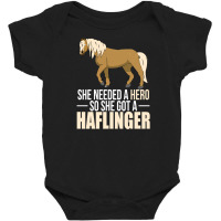 Haflinger Horse Gift For Horses Riding   Riders On Baby Bodysuit | Artistshot