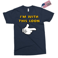 I M With This Loon Baseball ¾ Sleeve  63 Exclusive T-shirt | Artistshot