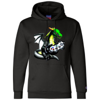 Dragon Video Game Controller Game Players Dragon L Champion Hoodie | Artistshot