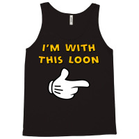 I M With This Loon Baseball ¾ Sleeve  80 Tank Top | Artistshot