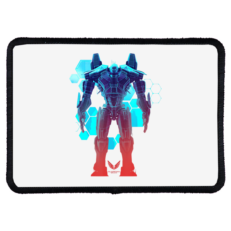 Titan Redeemer Blueprint T Shirt T Shirt Rectangle Patch | Artistshot