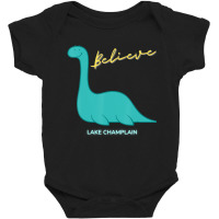 I Believe Champ Sea Monster Lake Champlain Vermont Baby Bodysuit | Artistshot