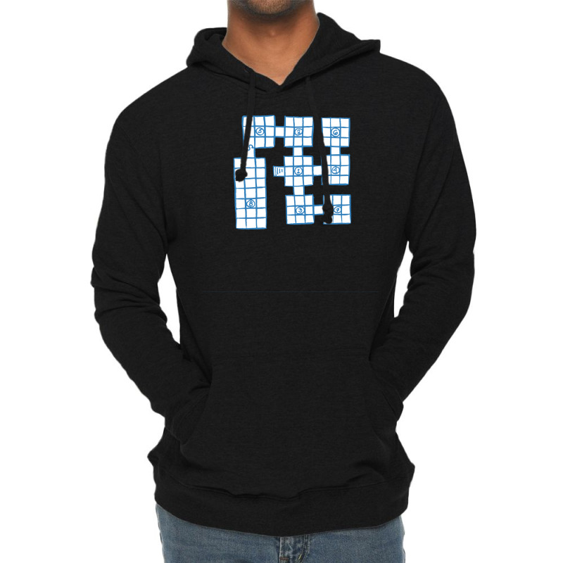 Repeating Dungeon Map Lightweight Hoodie | Artistshot