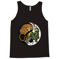 Tiger Dragon Yin Yang Symbol Beautiful Chinese Har Tank Top | Artistshot