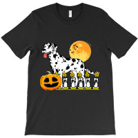 Dalmatian Dog Lazy Halloween Costume Pumpkin Puppy T-shirt | Artistshot