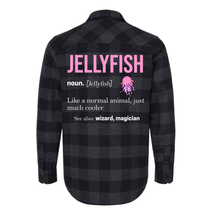 Jellyfish Meduse Comb Jellyfish Ocean Cnidaria (5) Flannel Shirt by ChuArt. | Artistshot