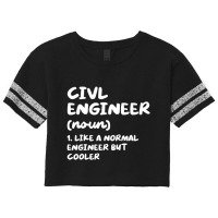 Civil Engineer Definition Funny Engineering T Shir Scorecard Crop Tee | Artistshot