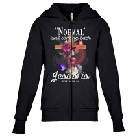 Normal Isn't Coming Back But Jesus Is Revelation 1 Youth Zipper Hoodie | Artistshot