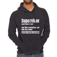 Supervisor Director Boss Manager Coordinator Facil Vintage Hoodie | Artistshot