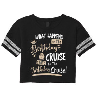 Novelty My Birthday Cruise Funny Cruise Design For Scorecard Crop Tee | Artistshot