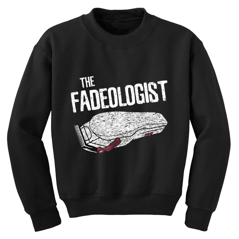 The Fadeologolist Master Barber Clipper Fade Gift Youth Sweatshirt by bonne | Artistshot