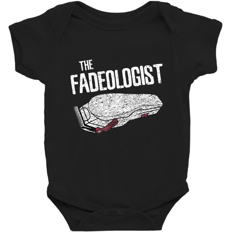 The Fadeologolist Master Barber Clipper Fade Gift Baby Bodysuit by bonne | Artistshot