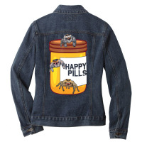 Classic Jumping Spiders Collector Exotic Pet Owner Ladies Denim Jacket | Artistshot