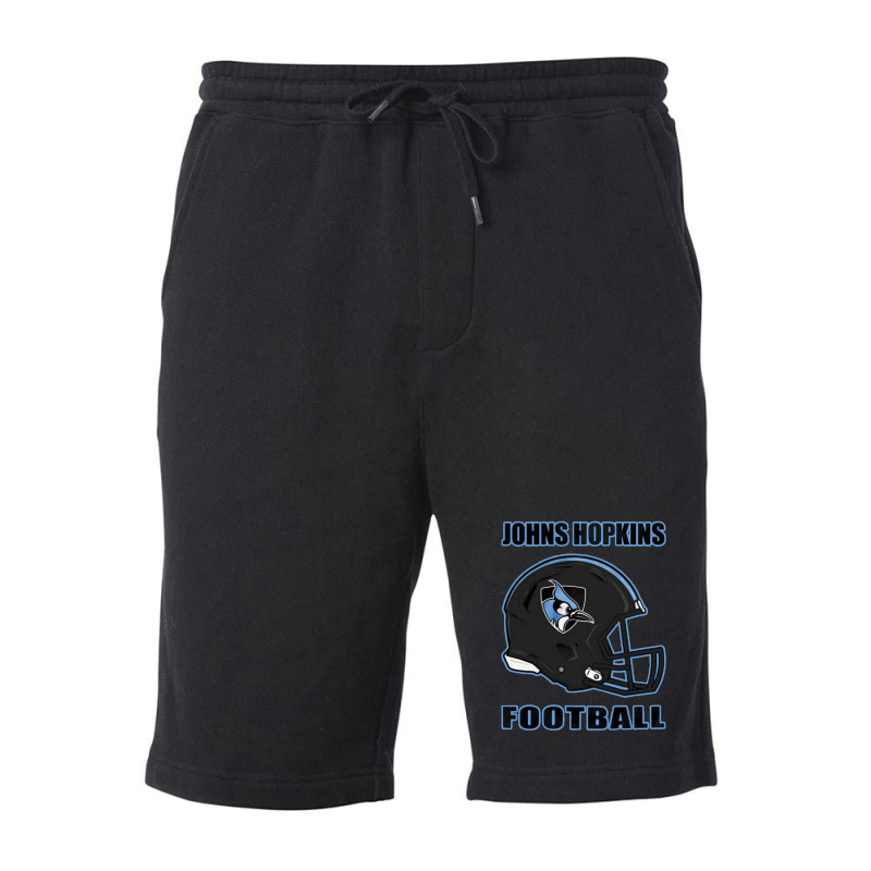 Black Johns Hopkins Football Fleece Short | Artistshot