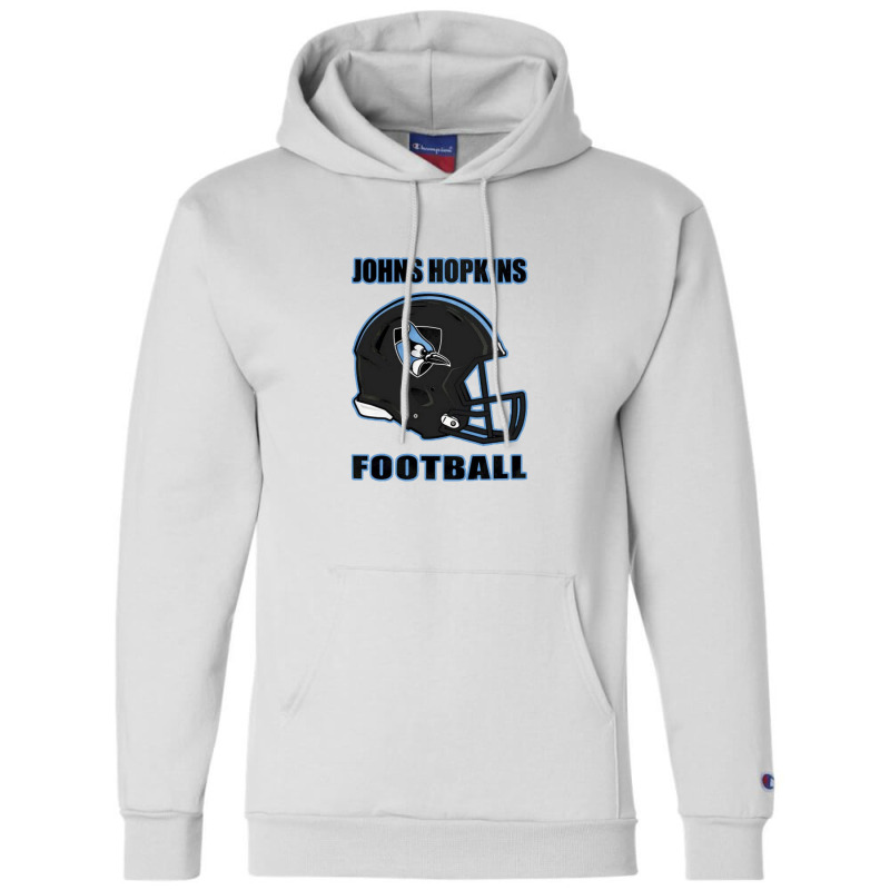 Black Johns Hopkins Football Champion Hoodie | Artistshot