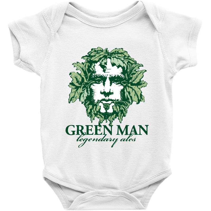 Green Man Baby Bodysuit | Artistshot