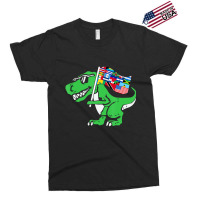 Dinosaur Latin Countries Flag Hispanic Heritage Mo Exclusive T-shirt | Artistshot