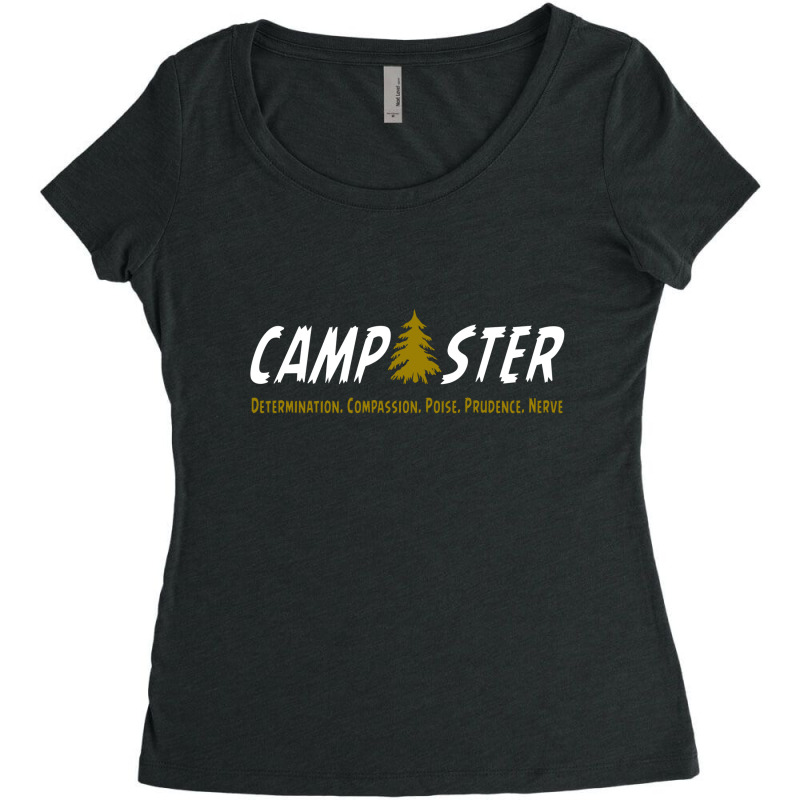 Camp Aster   T Shirt Women's Triblend Scoop T-shirt by ARTWOMAN | Artistshot