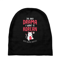 Kdrama The Only Drama I Want Is Korean K Drama T S Baby Beanies | Artistshot