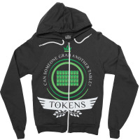 Tokens Life 26 Zipper Hoodie | Artistshot