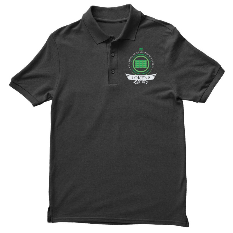 Tokens Life 26 Men's Polo Shirt by slavissweersq | Artistshot