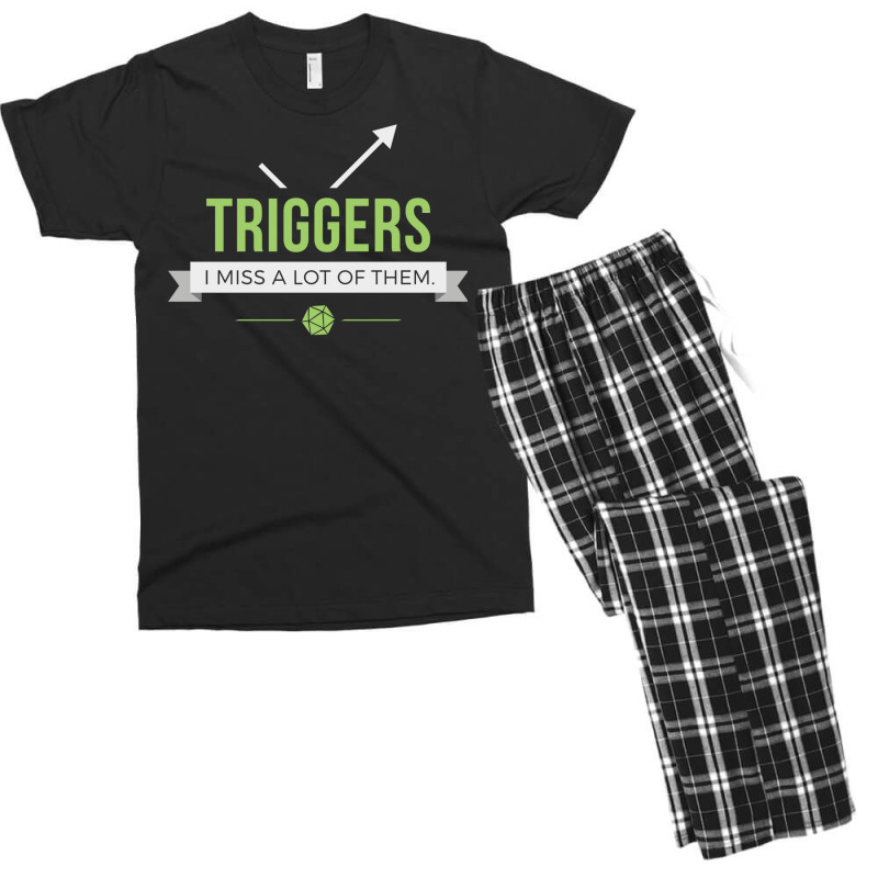 Triggers 7 Men's T-shirt Pajama Set by slavissweersq | Artistshot