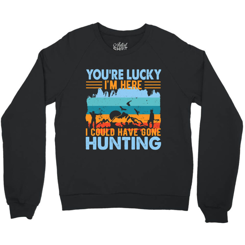 Hunting Bow Gun Hunter Crewneck Sweatshirt | Artistshot