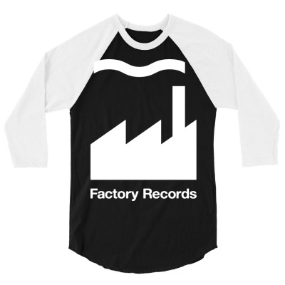 Factory Records 3/4 Sleeve Shirt Designed By Alonedark