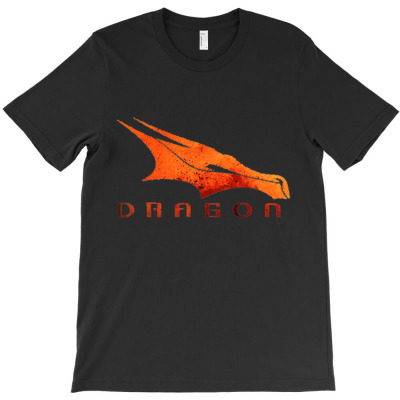 Crew Dragon Space Fire Dragon Mars T-shirt Designed By Vanitty Massallo