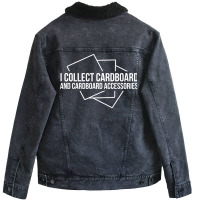 Tcg Tading Crad Game   Cardboard Accessories 21 Unisex Sherpa-lined Denim Jacket | Artistshot